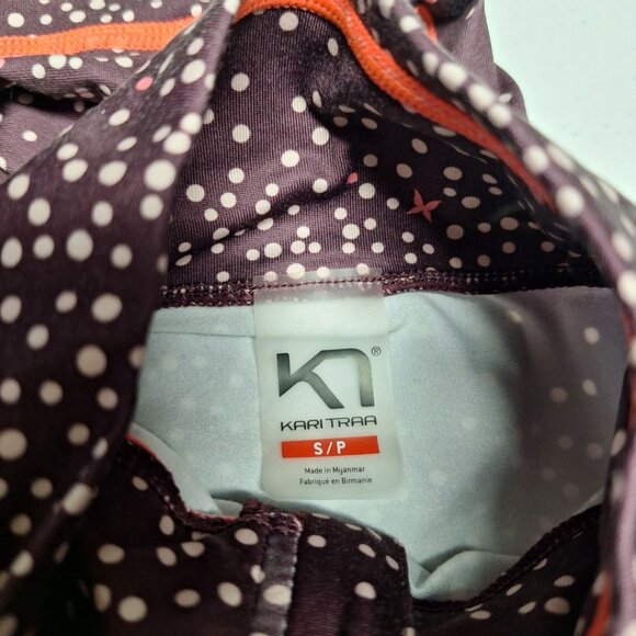 Kari Traa Thermal Under Top Layers Warm Womens Size Small Tight Soft Athletic - Picture 2 of 4